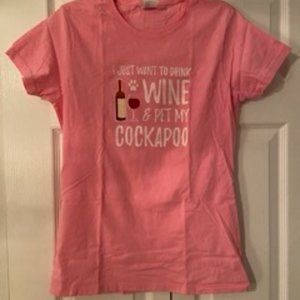 Port & Company Cockapoo Wine Shirt